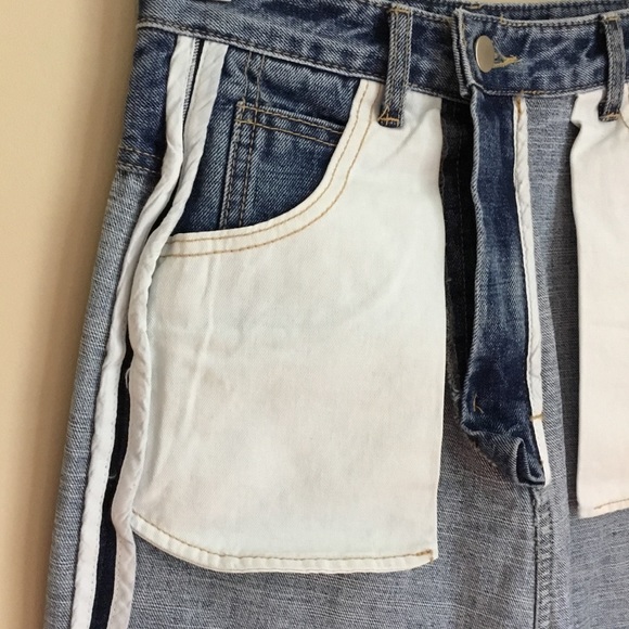 Jerry Hall High Waist Reverse Jeans - Picture 5 of 13